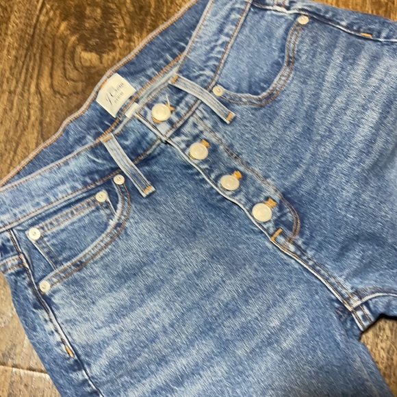 J. Crew 9" Billie Demi Boot Crop Jeans size 27 petite - Picture 4 of 8